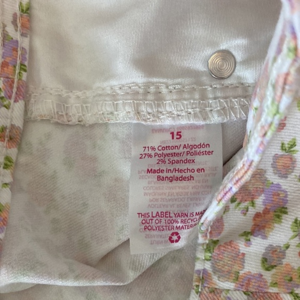 🌸 cottagecore high-rise Corset shorts floral NWT - Picture 9 of 9